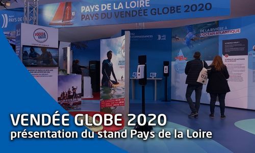 Vendée Globe 2020 : présentation du stand de la Région des Pays de la Loire